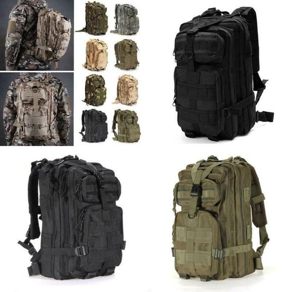 Does not apply Other - Ipree® 30L Outdoor Tactical Backpack 600D Nylon Wa